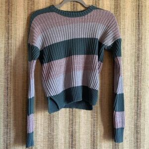 Armani Exchange Size XS Cotton Sweater Multicolored Women’s Top Clothing Winter